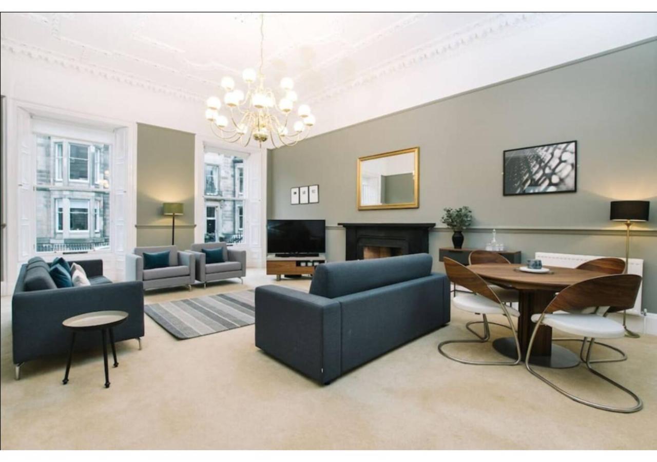 Joivy Palmerston Place Residence - Luxury City Centre Apt With Private Parking Εδιμβούργο Εξωτερικό φωτογραφία