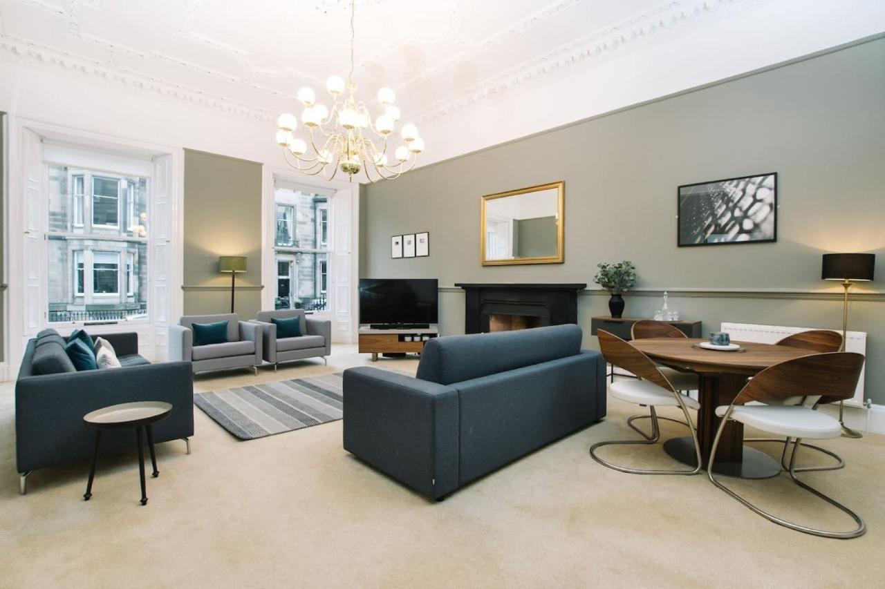 Joivy Palmerston Place Residence - Luxury City Centre Apt With Private Parking Εδιμβούργο Εξωτερικό φωτογραφία